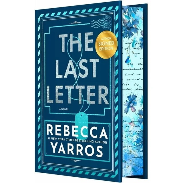 Last Letter The Last Letter: Deluxe Edition by Rebecca Yarros Hardcover - Image 1