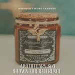 Love Potion Literary Candle With Charm - Apothecary